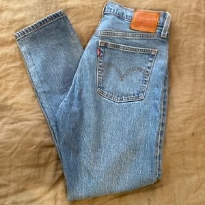 Levi 501 Skinny Blue Wash